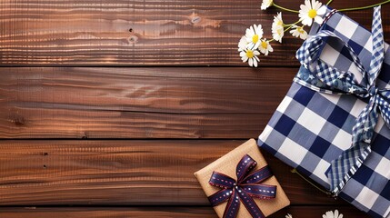 Father's Day Home Furnishing Background: Using a Cozy Home Setting to Set Off the Exclusive Festival of Father's Deep Love