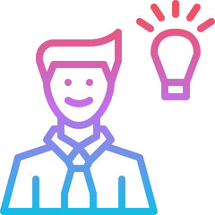 ideas (2) Illustration on a white background