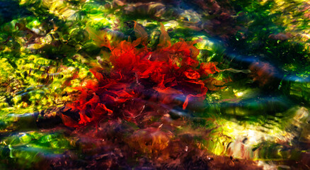 Obraz premium Rotalge