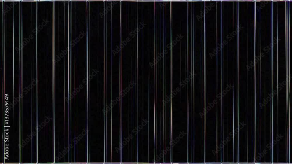 Wall mural abstract multicolor visualization, abstract lines background.