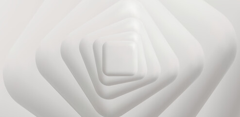 Obraz premium Abstract geometric 3d background with rotating element.