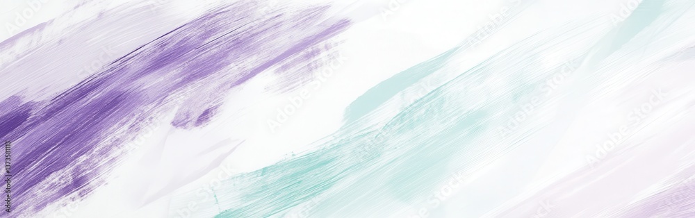 Aufkleber elegant abstract art featuring soft pastel strokes on a minimalist white background perfect for mode