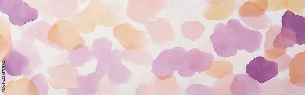 Aufkleber soft overlapping pencil strokes create a watercolor-like background with pastel hues in an artistic 