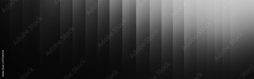 Poster Subtle gradient transition from light to dark creating a modern and minimalist backdrop