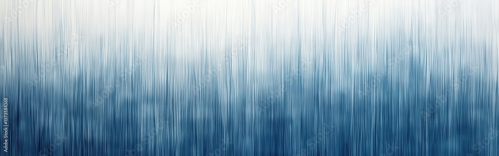Aufkleber Muted blue pencil strokes create a soft gradient evoking calm and serenity in a minimalist art piece