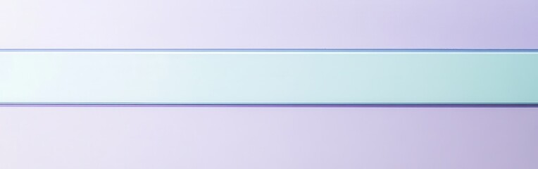 Obraz premium Soft pastel mint and lavender horizontal design creates a calm, modern aesthetic suitable for various decor styles