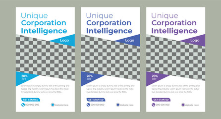  corporate facebook and Instagram story template
