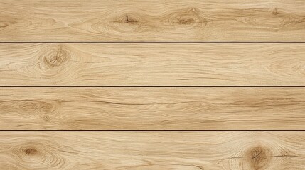 Fototapeta premium Natural Wood Texture Background Long Light Plank with Organic Grain Patterns