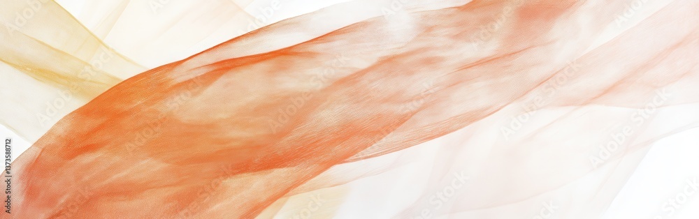 Aufkleber Exploration of abstract pencil strokes with translucent layers creating a delicate interplay of colors in a serene composition