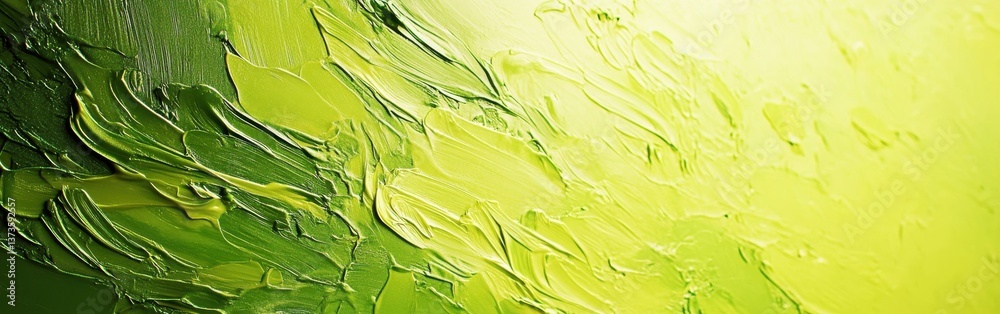 Aufkleber vivid textured background displays energetic patterns with bold shades of green and yellow blending 