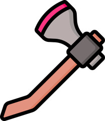 axe Illustration on a white background