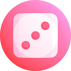 dice Illustration on a white background