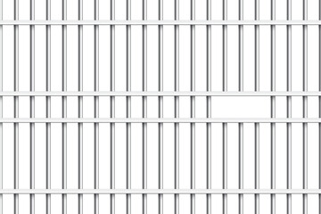 Metal prison jail background. Cell bar with vertical and horizontal steel rods. Secure detention concept. Zoo cage. Realistic vector illustration.