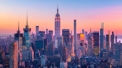 Fototapeta premium Professional Financial Growth Charts Overlaying City Skyline Illustrating Urban Development and Economic Progress