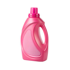 Pink Liquid Detergent Bottle on transparent background High-Quality PNG