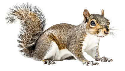 Obraz premium Squirrel , clipping path - 