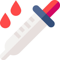 pipette Illustration on a white background