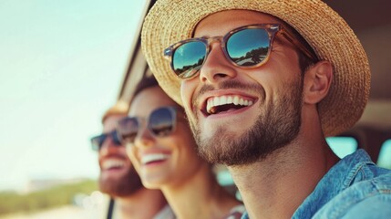 Summer adventure family road trip scenic route lifestyle photography joyful moments close-up happiness