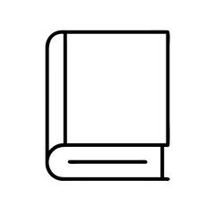 Thick Closed Book Icon