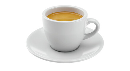 Isolated Cup of Espresso