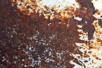 old iron sheet. Old cracked paint. Rusty metal surface. Rusty steel. vintage style. rusty iron. for...