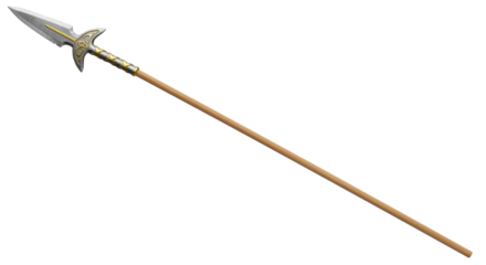 Isolated Spear Weapon