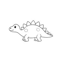 Dinosaur coloring page
