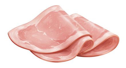 Isolated Slices of Ham