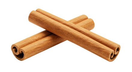 Isolated Cinnamon Sticks