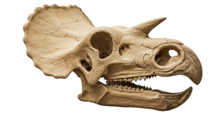 Isolated Triceratops Dinosaur Skull