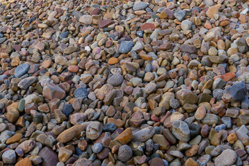 pebbles on the beach