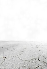 Obraz premium Rough concrete floor texture against a smoky, hazy white backdrop, graphic, overlay