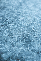 Frost, frozen water, water crystals
