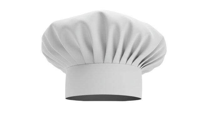Isolated White Chef's Hat
