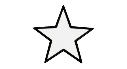 Fototapeta premium Isolated Star Icon