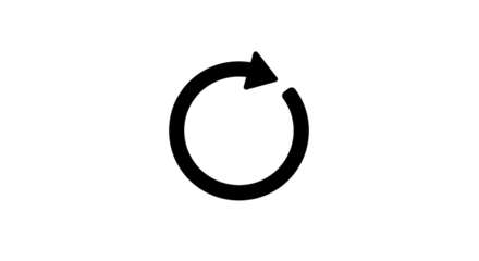 Isolated Reload Icon