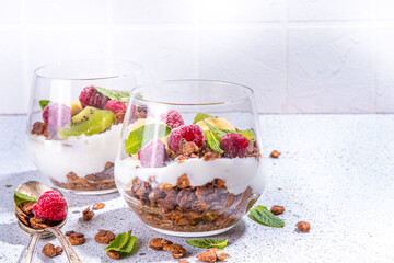 Granola breakfast dessert