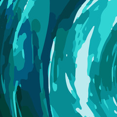 Colorful Abstract Web Banner Design with Smooth Wave Elements. Modern and Vibrant Abstract Web Background Featuring Flowing Wave Arts. Clean Line Colorful Abstract Web Banner with Gradient Waves