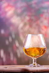 glass of cognac