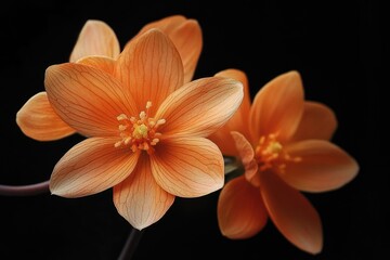 Obraz premium Merigold Orange Flower. Beautiful Blossom in Botanical Flora with Colourful Decorations