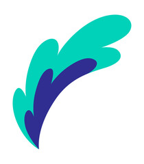 Mexican traditional flower. Ethnic embroidery decoration. Ornate folk graphic, wallpaper element. Festive mexican floral motif. Vector illustration