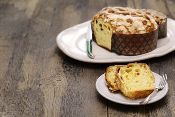 Colomba Pasquale, Traditional Italian easter bread in shape of dove.