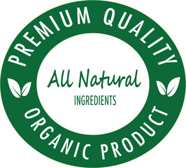 Organic Product Illustration