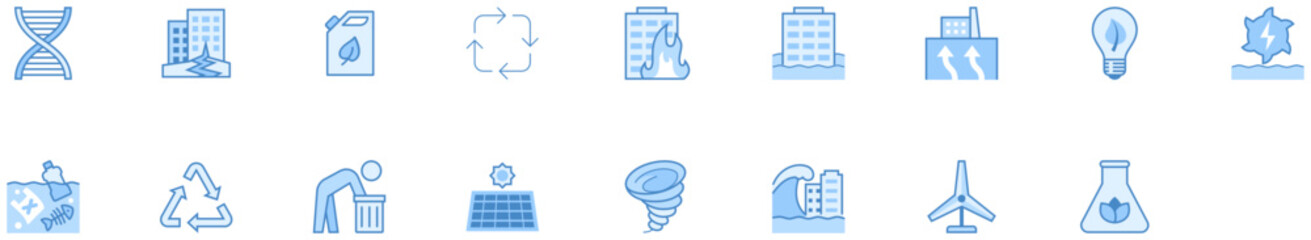 Set of Ecology & Environment icons