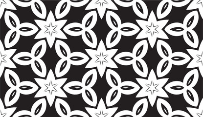 Black & White Seamless Pattern