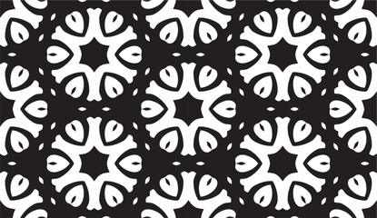 Black & White Seamless Pattern