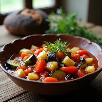 Ghiveci Călugăresc Monastery Vegetable Stew, Romanian Food