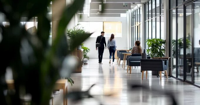 green sustainable environmental business office space workspace, employee wellness and social climate in business. esg environmental social corporate governance, abstract work place background