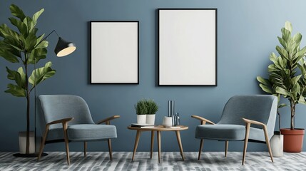 Modern Living Room Design  suitable for marketing material