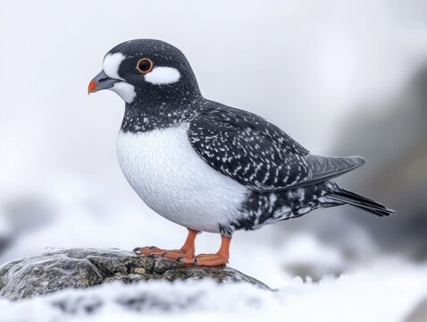 Parakeet Auklet - Arctic Avian Ornithology of Saint Paul, Alaska
